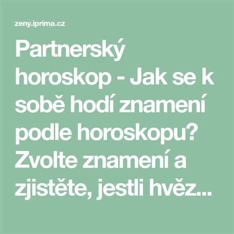 hodíme se k sobě podle data narození|Partnerský horoskop